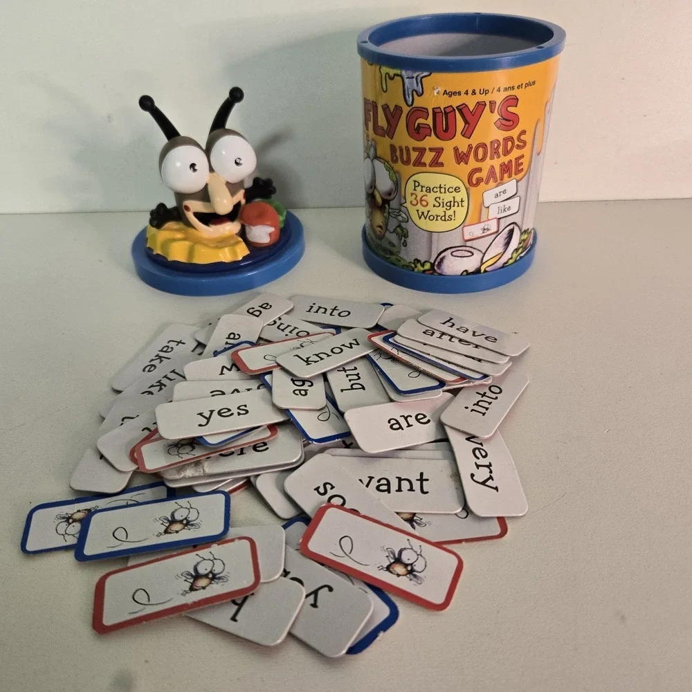 Fly Guy Buzz Words Game Scholastic Site‎ Word Spelling Learning 2015 RARE